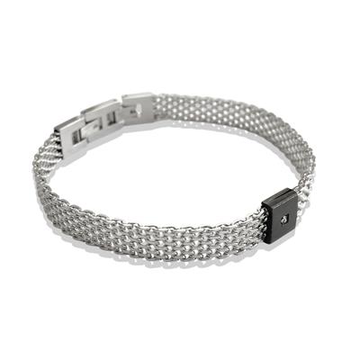 ARS161 Erkek Deri Çelik Bileklik