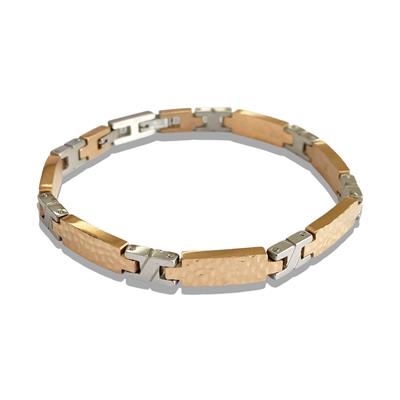 ARS179 Erkek Deri Çelik Bileklik