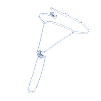 Ay Zirkon Taşlı Gümüş Şahmeran