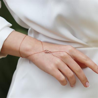 Balık Rose Gold Gümüş Şahmeran