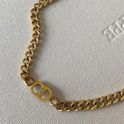 CD Gurmet Gold Çelik Kolye 