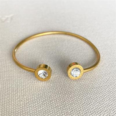 Çivi Taşlı İkili Çelik Kelepçe