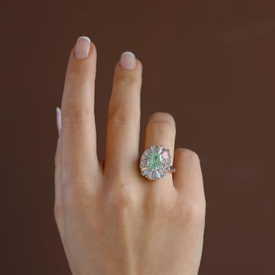 Creatif Turmalin Taşlı Red Collection Gümüş Yüzük