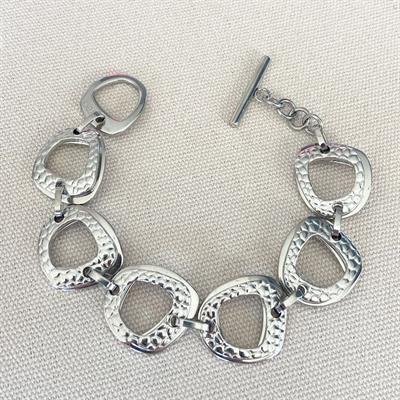 Creo Halkalı Çelik Bileklik