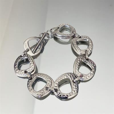 Creo Halkalı Çelik Bileklik