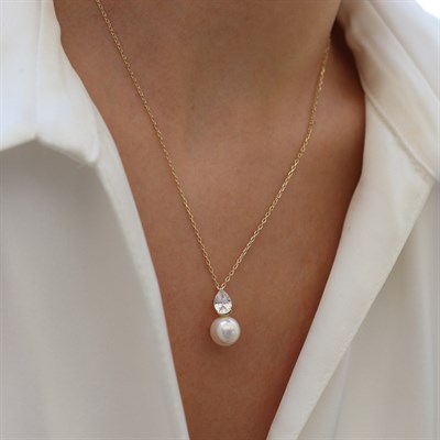 Pearl Drop Kolye