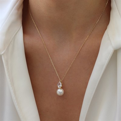 Pearl Drop Kolye