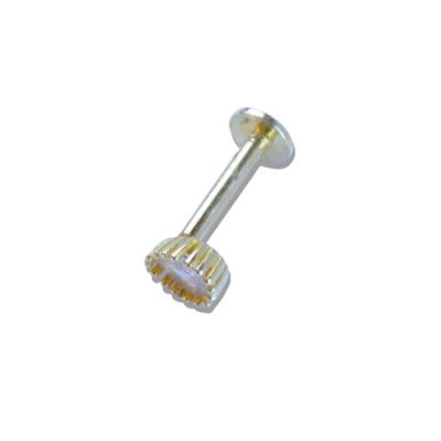 Damla Taşlı Gold Gümüş Tragus