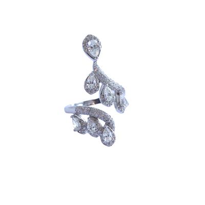 Damla Taşlı Sky Diamond Gümüş Yüzük