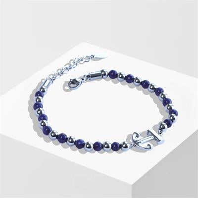 Deniz Çapası Lapis Çelik Erkek Bileklik