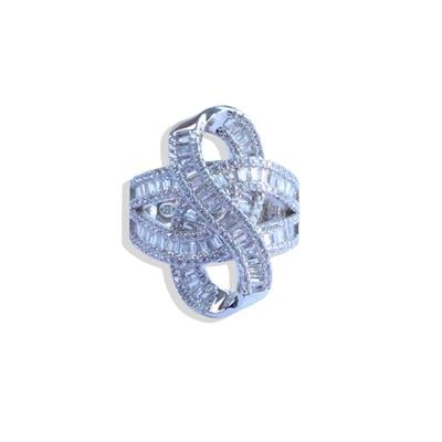 Düğüm Baget Gümüş Yüzük