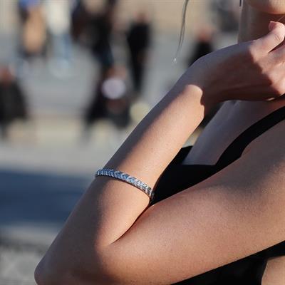 Fizyon Başak Gümüş Bileklik