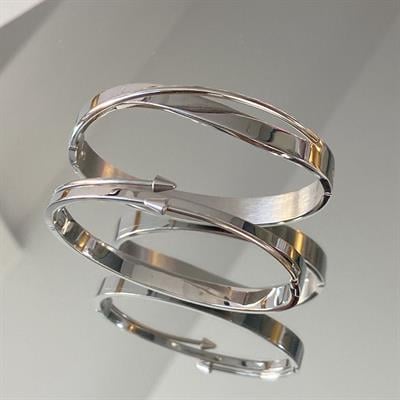 İkili Silver Çelik Kelepçe