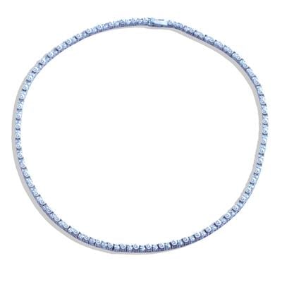 İncili Su Yolu Gümüş Kolye