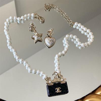 İncili Vintage Gold Çelik Set 