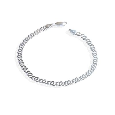 Kaplangözü 5mm Gümüş Erkek Bileklik