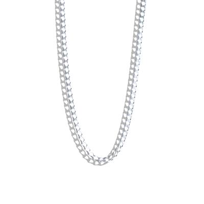 Kare Gurmet 3mm 65cm Gümüş Zincir