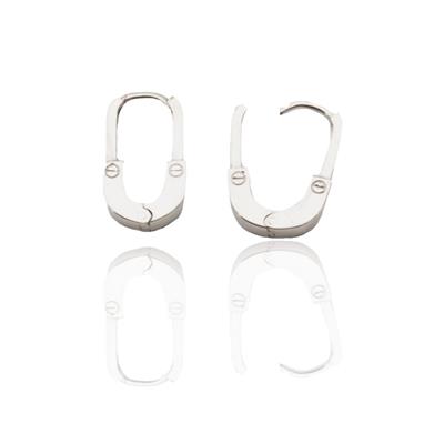 Kilit Gümüş Küpe