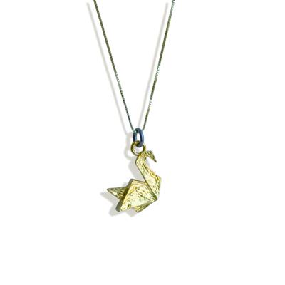 Kuğu Gold Gümüş Kolye