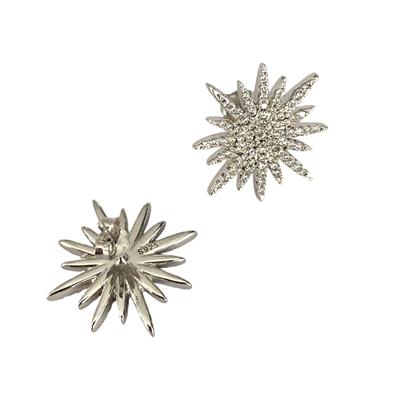 Kutup Yıldızı Nokta Gümüş Küpe