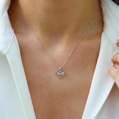 Mini Mikail Meleği Gümüş Kolye