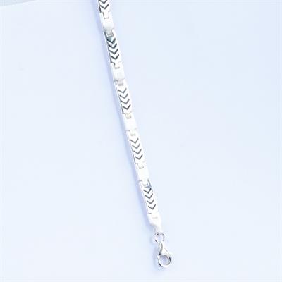 Oklu Rlx Modeli Gümüş Erkek Bileklik