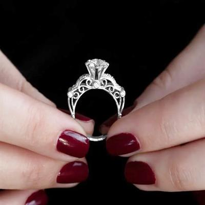 Özel Tasarım 925 Ayar Gümüş Tektaş