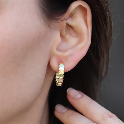 Pul Gold Gümüş Halka