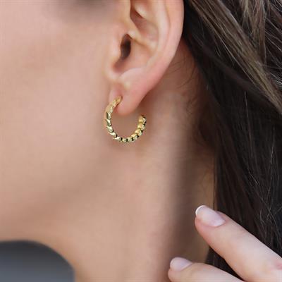 Pul Gold Gümüş Halka