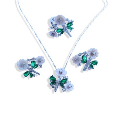 Renkli Bahar Gümüş Set 