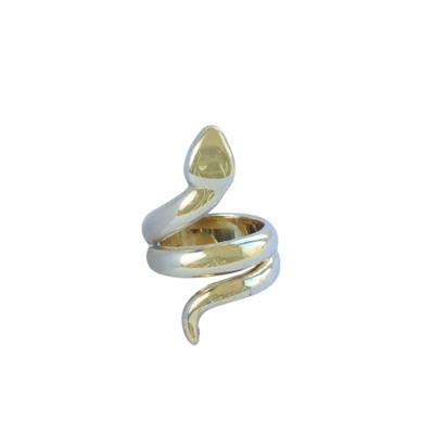 Serpent Model Bombeli Gümüş Yüzük