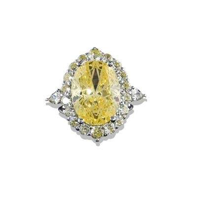 Sky Red Collection Sitrin Creatif Gümüş Yüzük