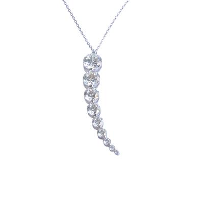 Su Yolu Sky Diamond Gümüş Kolye