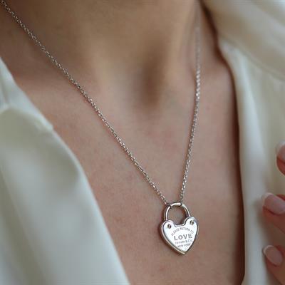 Tffny Love Gümüş Kolye