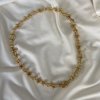 Tffny Model Gold Kaplama Gümüş Kolye