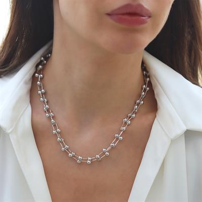 Tffny Model Gümüş Kolye