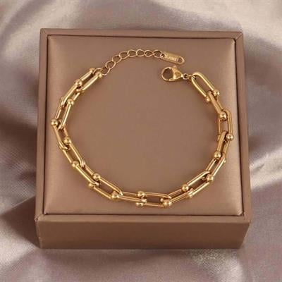 Tfny Gold Çelik Bileklik 