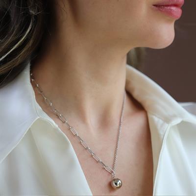 Top Trend Gümüş Kolye