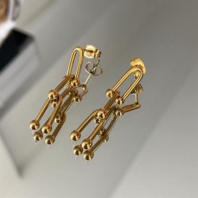 Trend Bileklik Küpe Çelik Set 