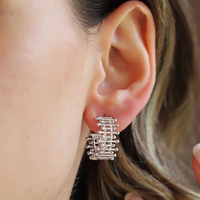 Trend Toplu Gümüş Küpe