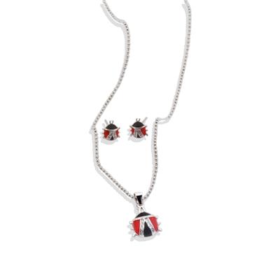 Uğur Böcekli Mine İşli Çocuk Set