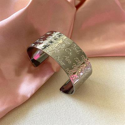 Yazılı Çelik Kelepçe