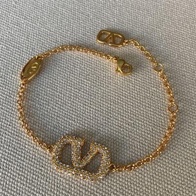 Zirkon Taşlı Gold Şık Çelik Bileklik