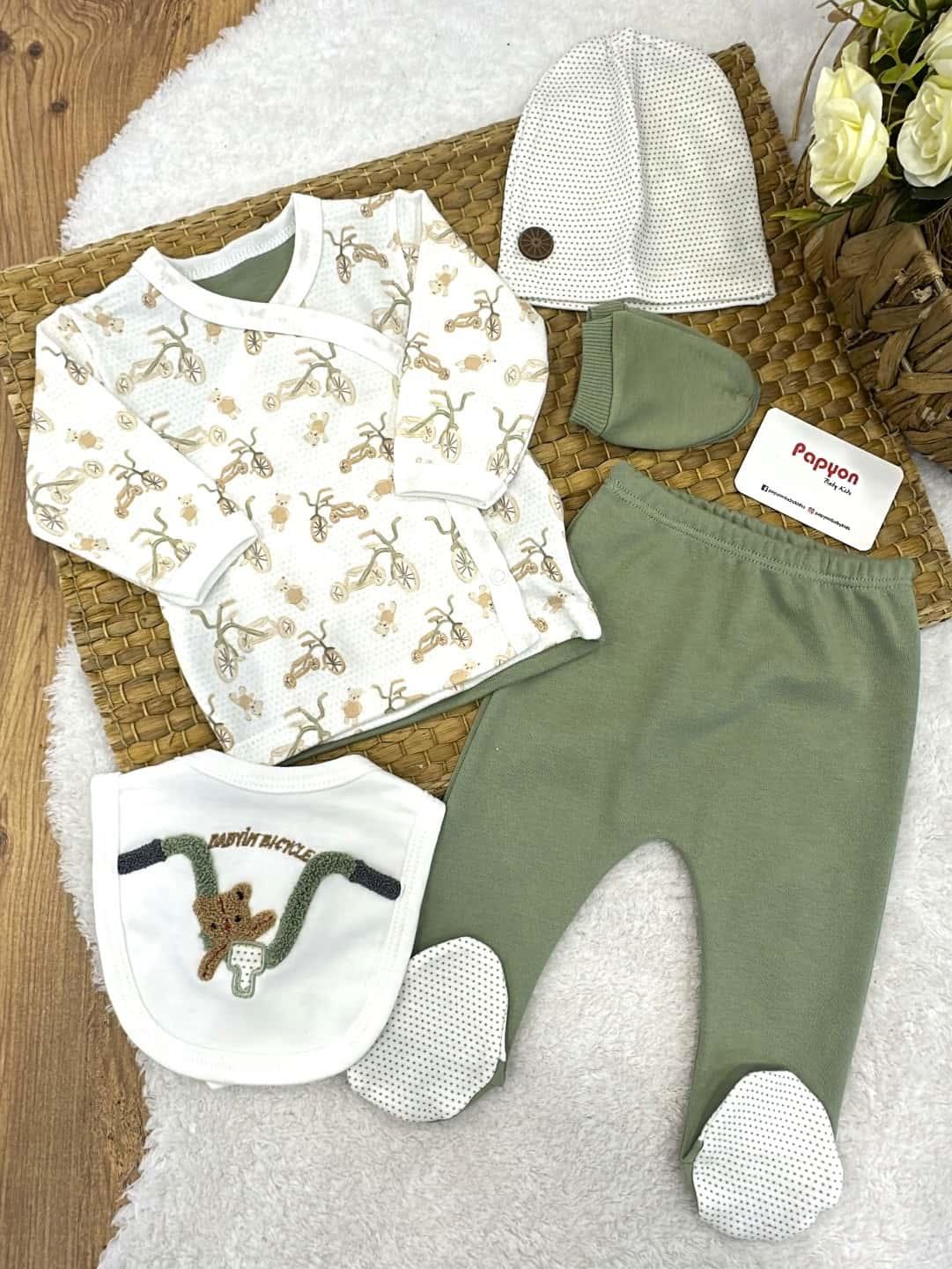 Hastane Çıkışı & Zıbın Set (Erkek)