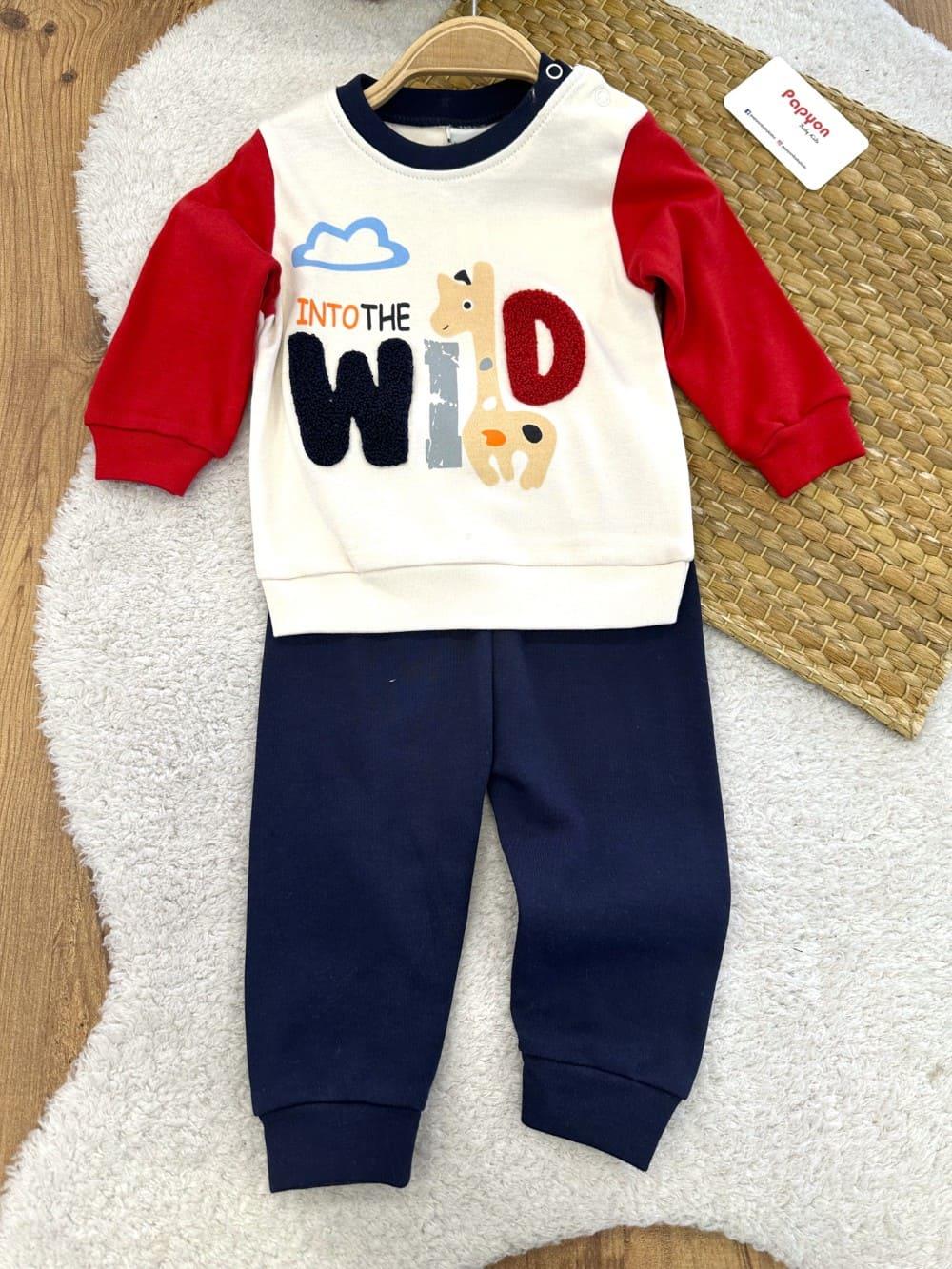 Into The Wild Erkek Bebek 2li Takım (6-9/9-12/12-18 Ay)