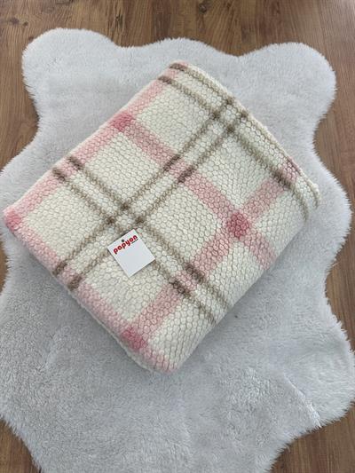 Ekose Model Welsoft Bebek Battaniyesi 90x112 Cm