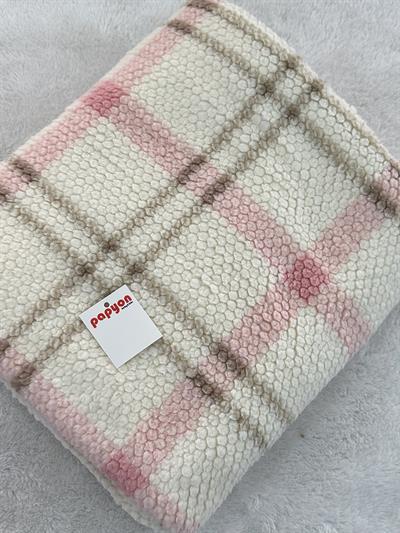 Ekose Model Welsoft Bebek Battaniyesi 90x112 Cm