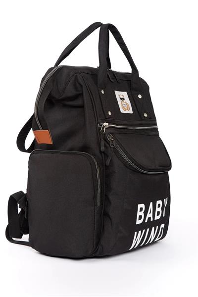 Bebek Bakım Sırt Çantası Termos Bölmeli Puset Askılı