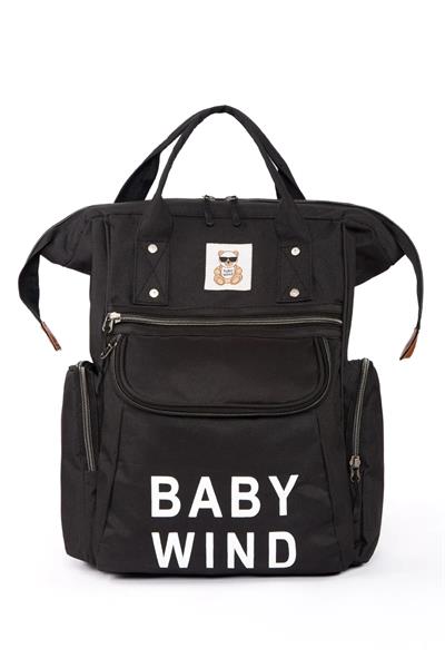 Bebek Bakım Sırt Çantası Termos Bölmeli Puset Askılı