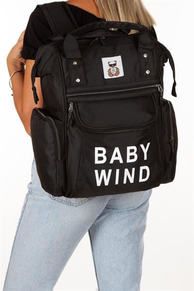 Bebek Bakım Sırt Çantası Termos Bölmeli Puset Askılı